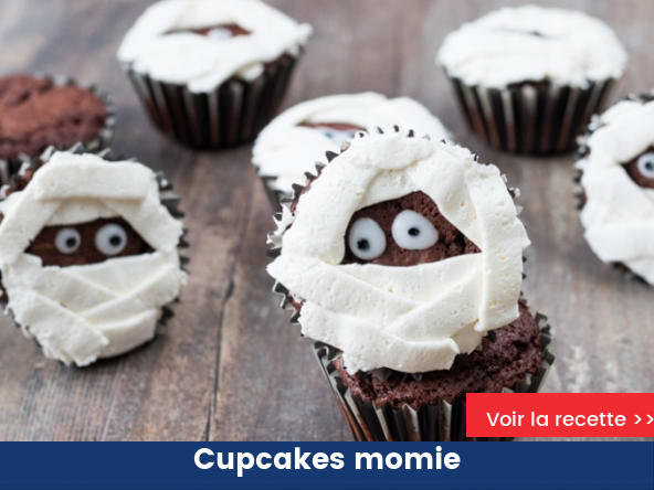 Cupcakes momie